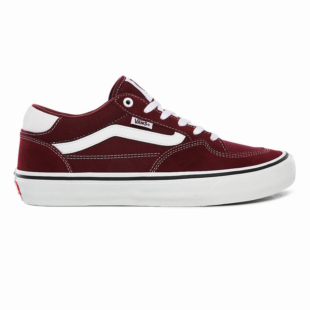 Tenis Vans Rowan Pro Hombre Rojas | GAZ410786