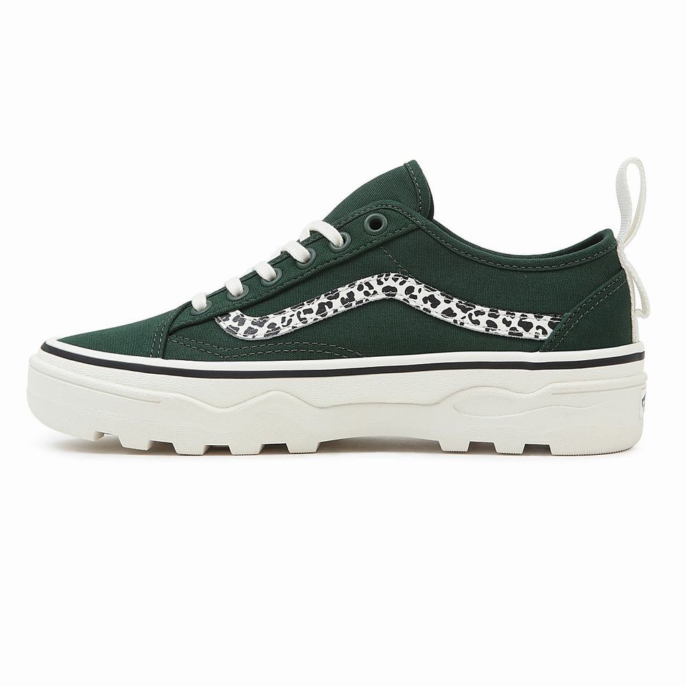 Tenis Vans Sentry Old Skool Mujer Verde | ASW086974