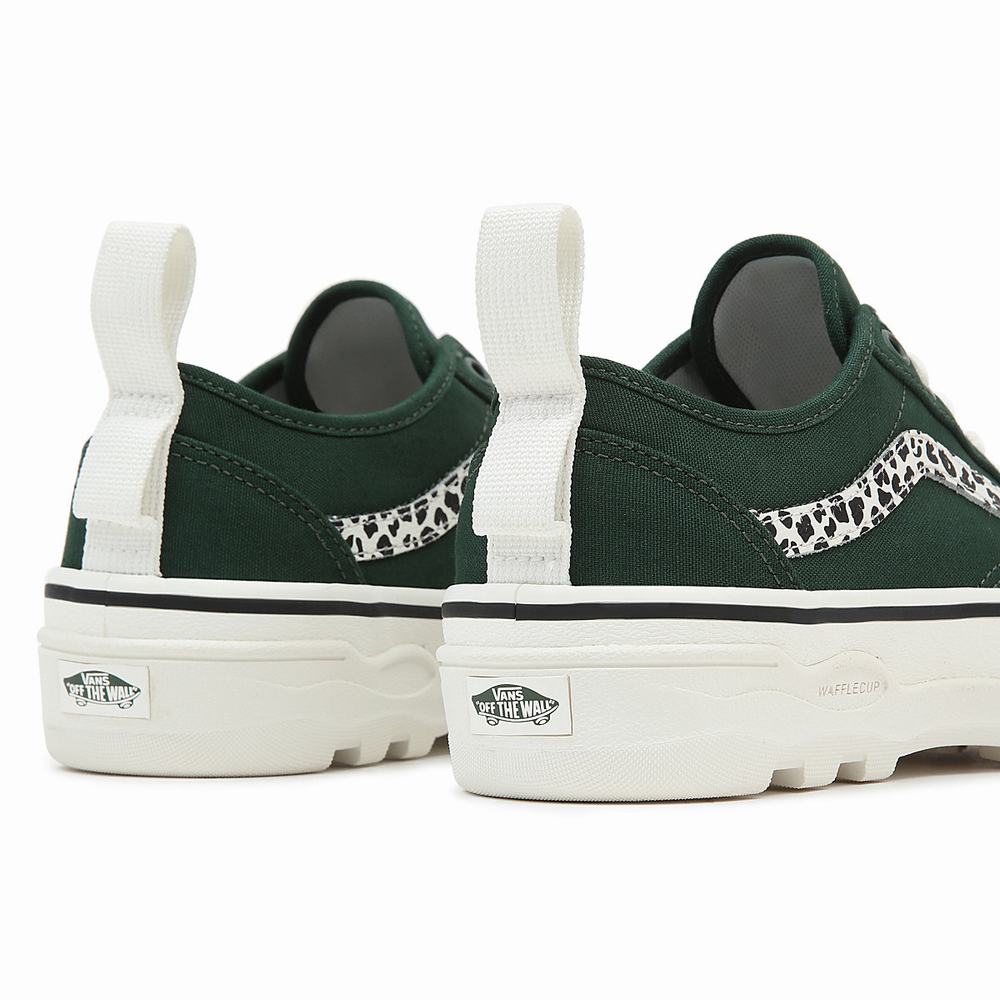 Tenis Vans Sentry Old Skool Mujer Verde | ASW086974