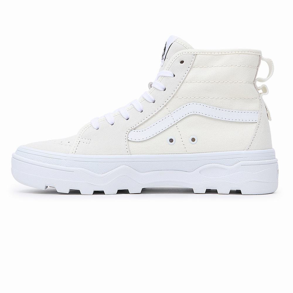 Tenis Vans Sentry Sk8-Hi WC Mujer Blancas | OZN652017