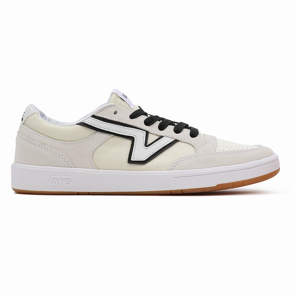 Tenis Vans Serio Colección Lowland ComfyCush Hombre Blancas | AKI647821