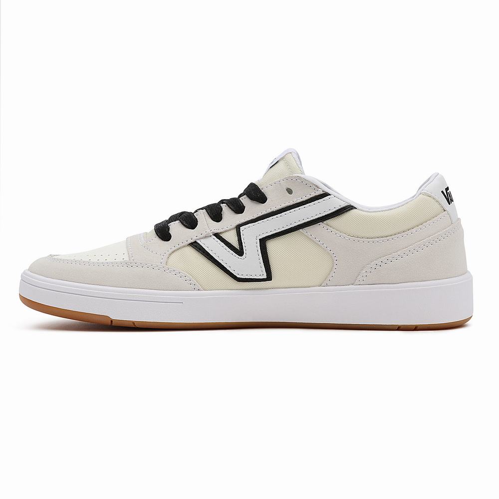 Tenis Vans Serio Colección Lowland ComfyCush Hombre Blancas | AKI647821