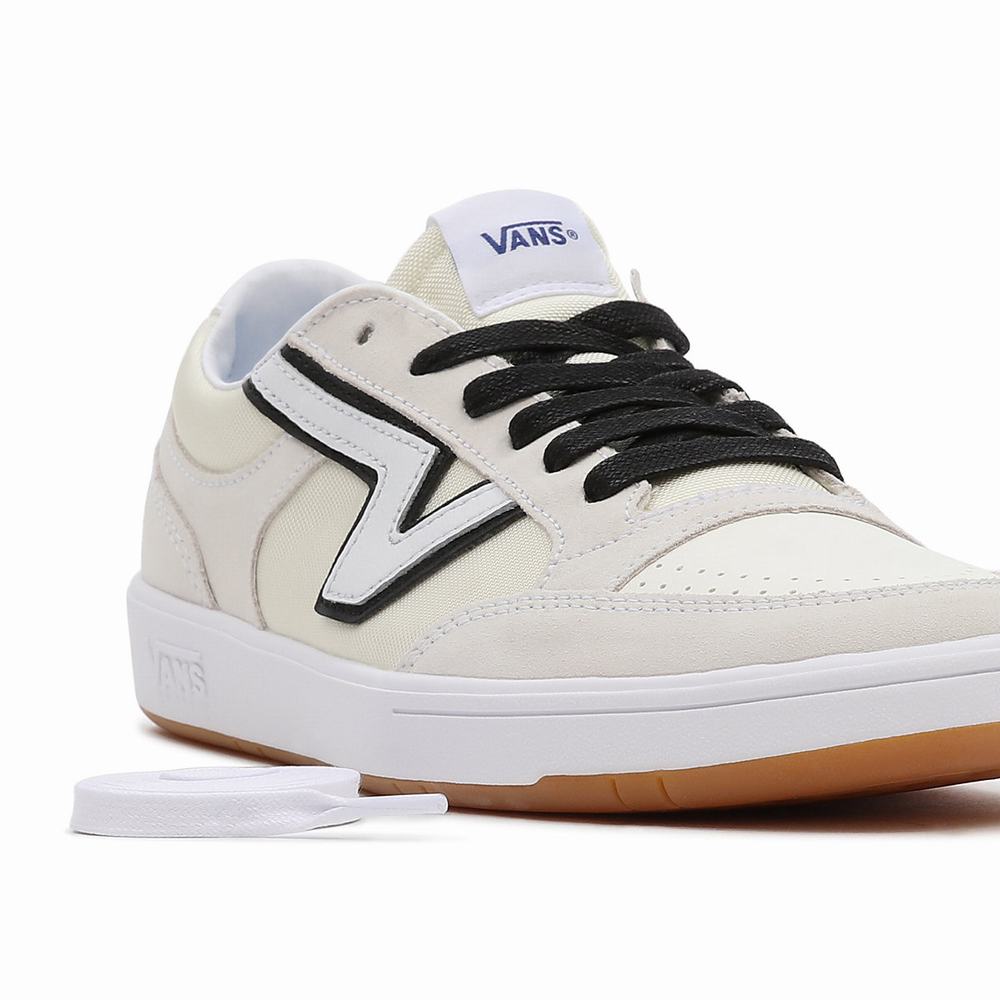 Tenis Vans Serio Colección Lowland ComfyCush Hombre Blancas | AKI647821