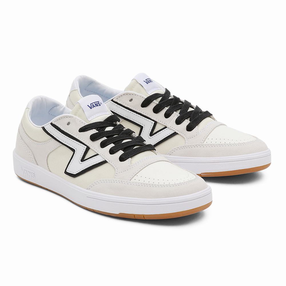 Tenis Vans Serio Colección Lowland ComfyCush Hombre Blancas | AKI647821