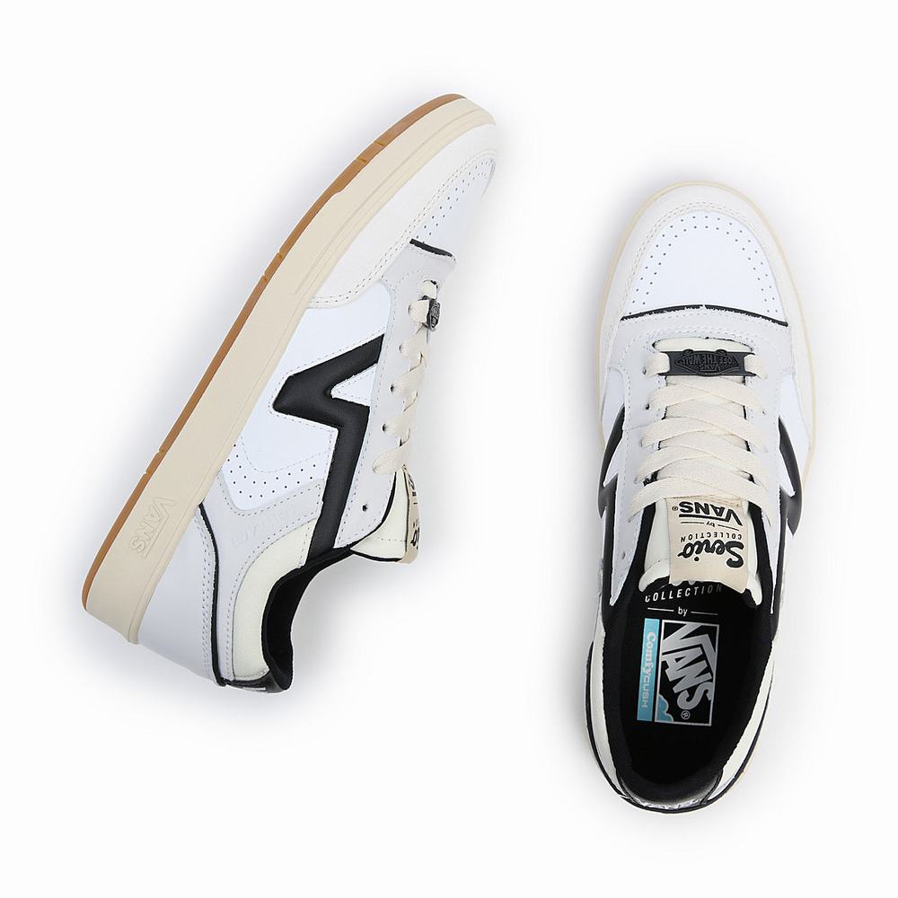 Tenis Vans Serio Colección Lowland ComfyCush Jmp Mujer Negras | FZR147928