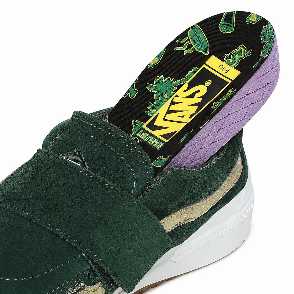 Tenis Vans Shake Junt Kyle Pro 2 Hombre Verde | OIN498627