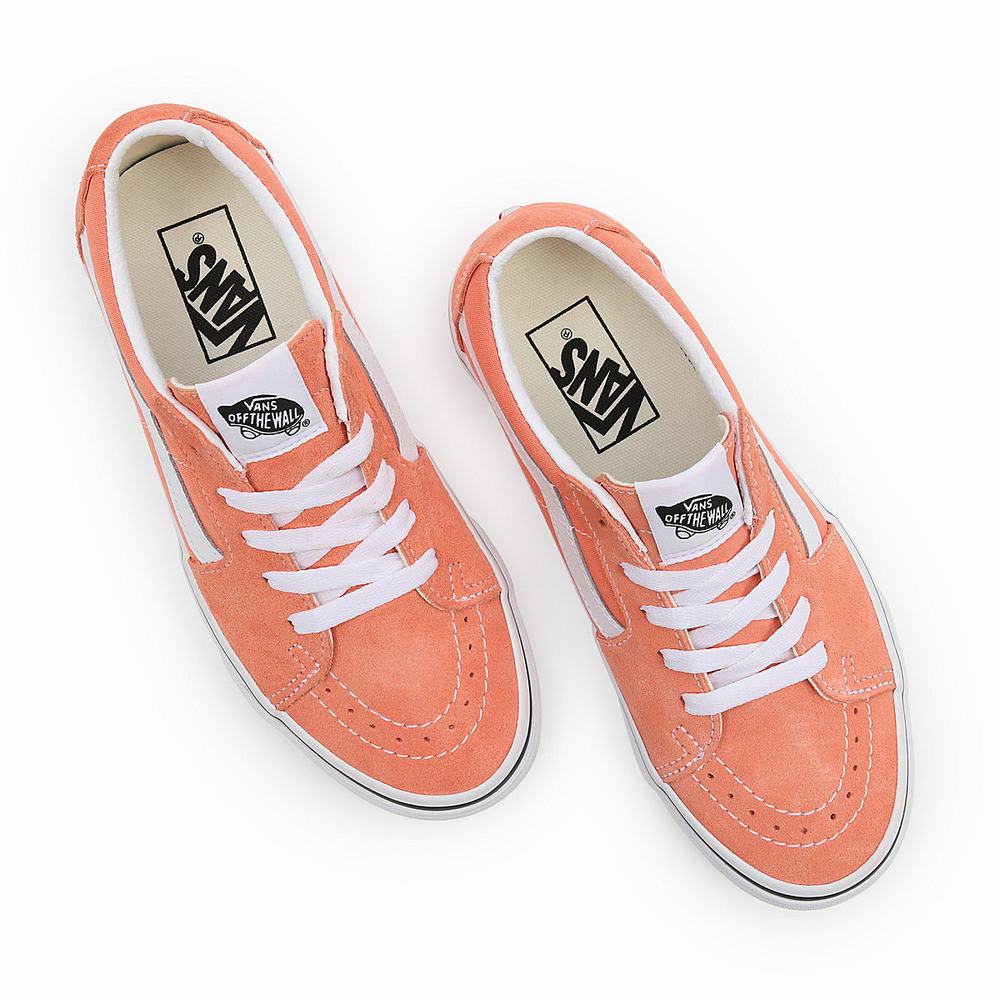 Tenis Vans Sk8-Low Hombre Naranjas | CTM857921