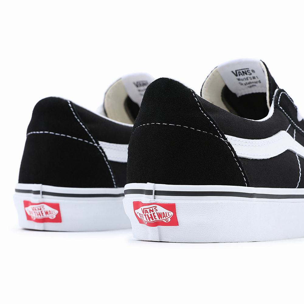 Tenis Vans Sk8-Low Hombre Negras | DTG146578