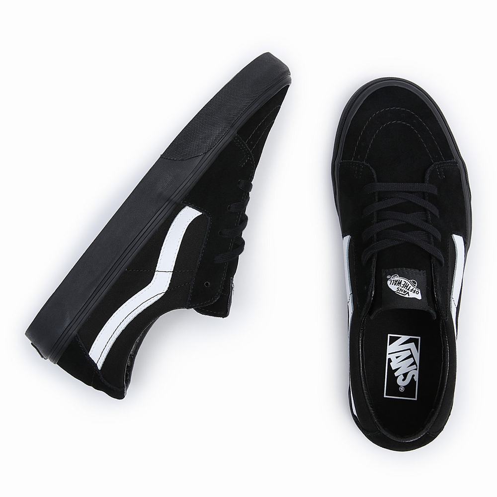 Tenis Vans Sk8-Low Hombre Negras | YCE015967