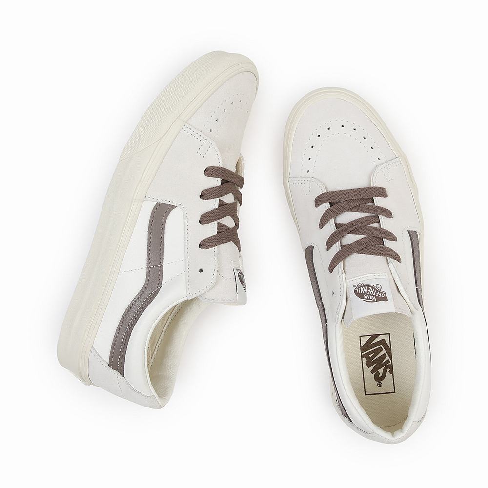 Tenis Vans Sk8-Low Hombre Verde/Blancas | CWE635197