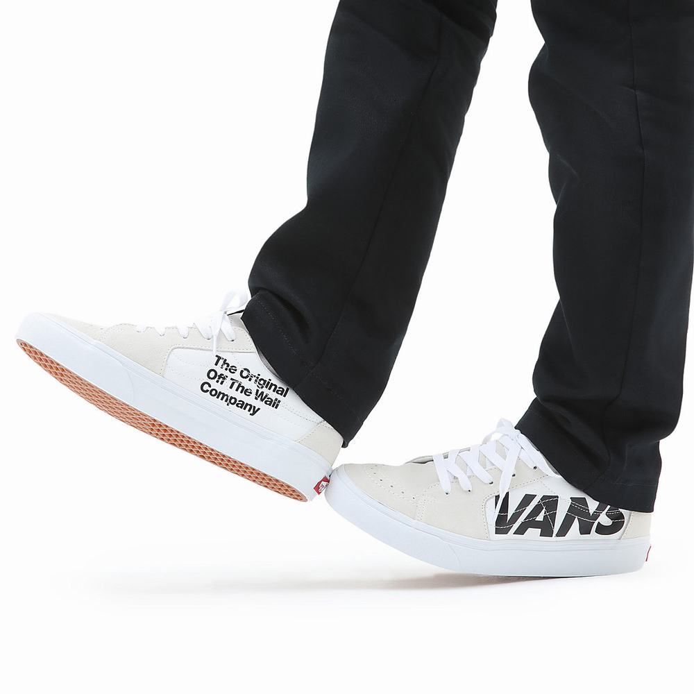 Tenis Vans Sk8-Low Mujer Blancas | GCV850476