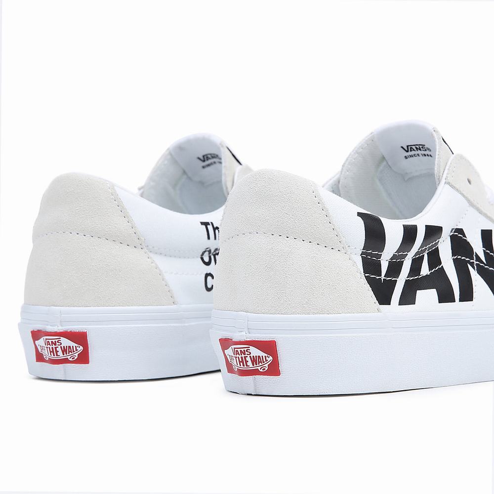 Tenis Vans Sk8-Low Mujer Blancas | GCV850476