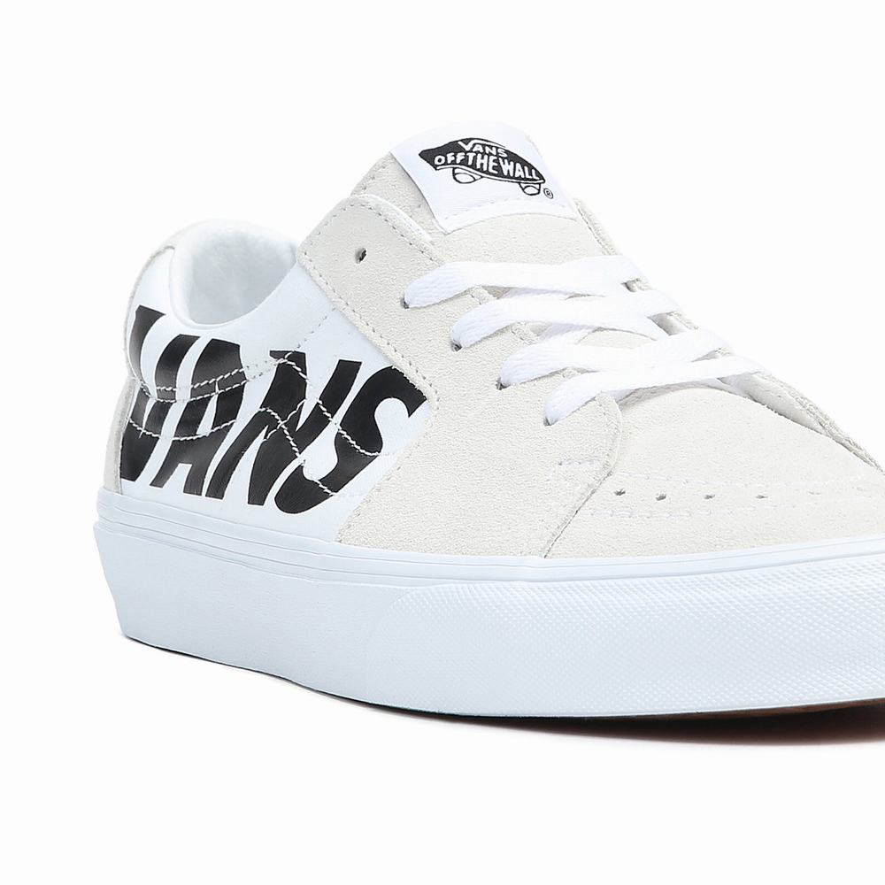 Tenis Vans Sk8-Low Mujer Blancas | GCV850476