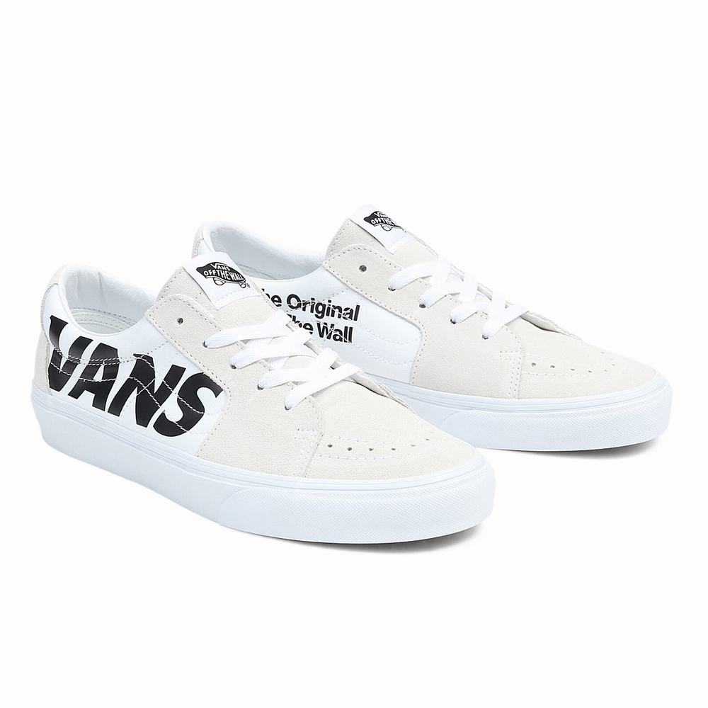 Tenis Vans Sk8-Low Mujer Blancas | GCV850476