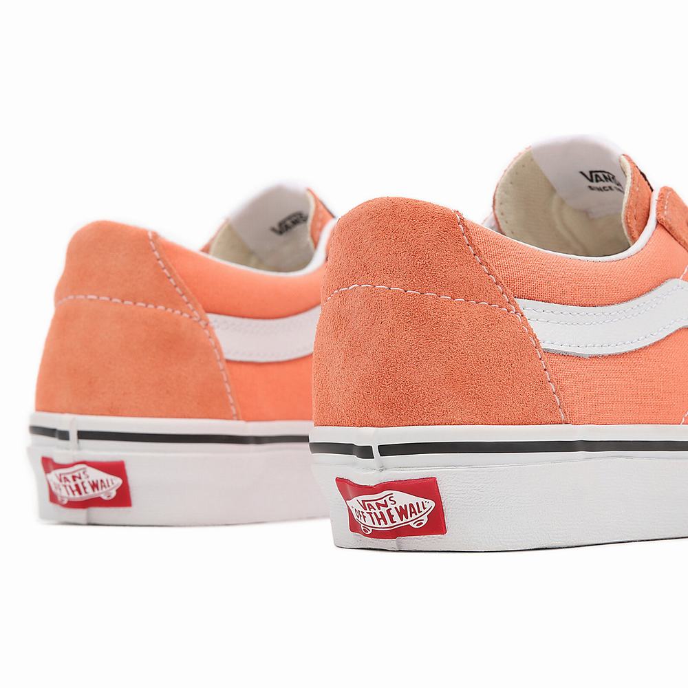 Tenis Vans Sk8-Low Mujer Naranjas | JTW451670