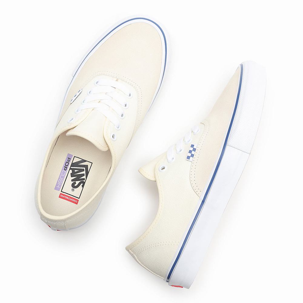 Tenis Vans Skate Authentic Hombre Blancas | YZG264897