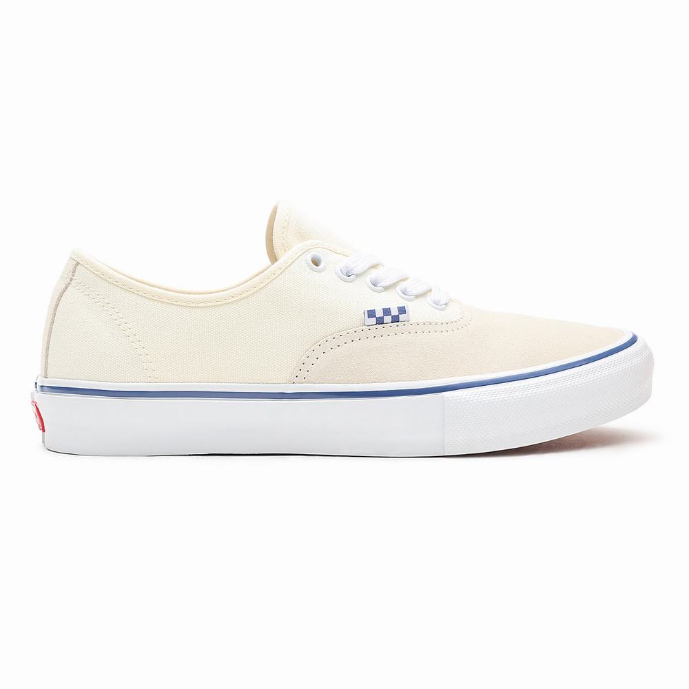 Tenis Vans Skate Authentic Hombre Blancas | YZG264897