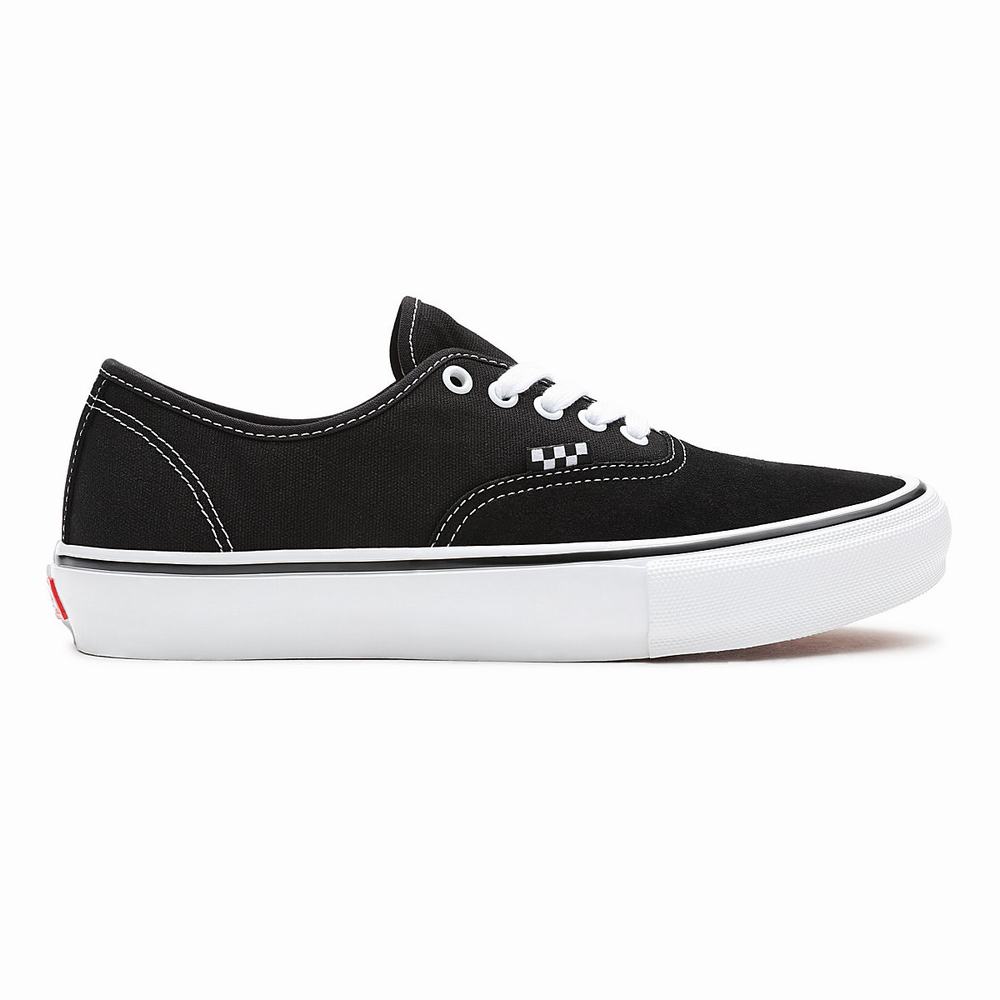 Tenis Vans Skate Authentic Hombre Negras | FUP039825