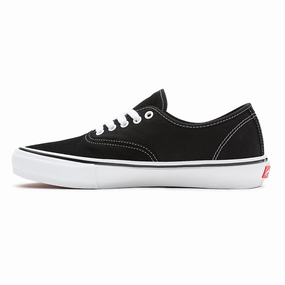 Tenis Vans Skate Authentic Hombre Negras | FUP039825