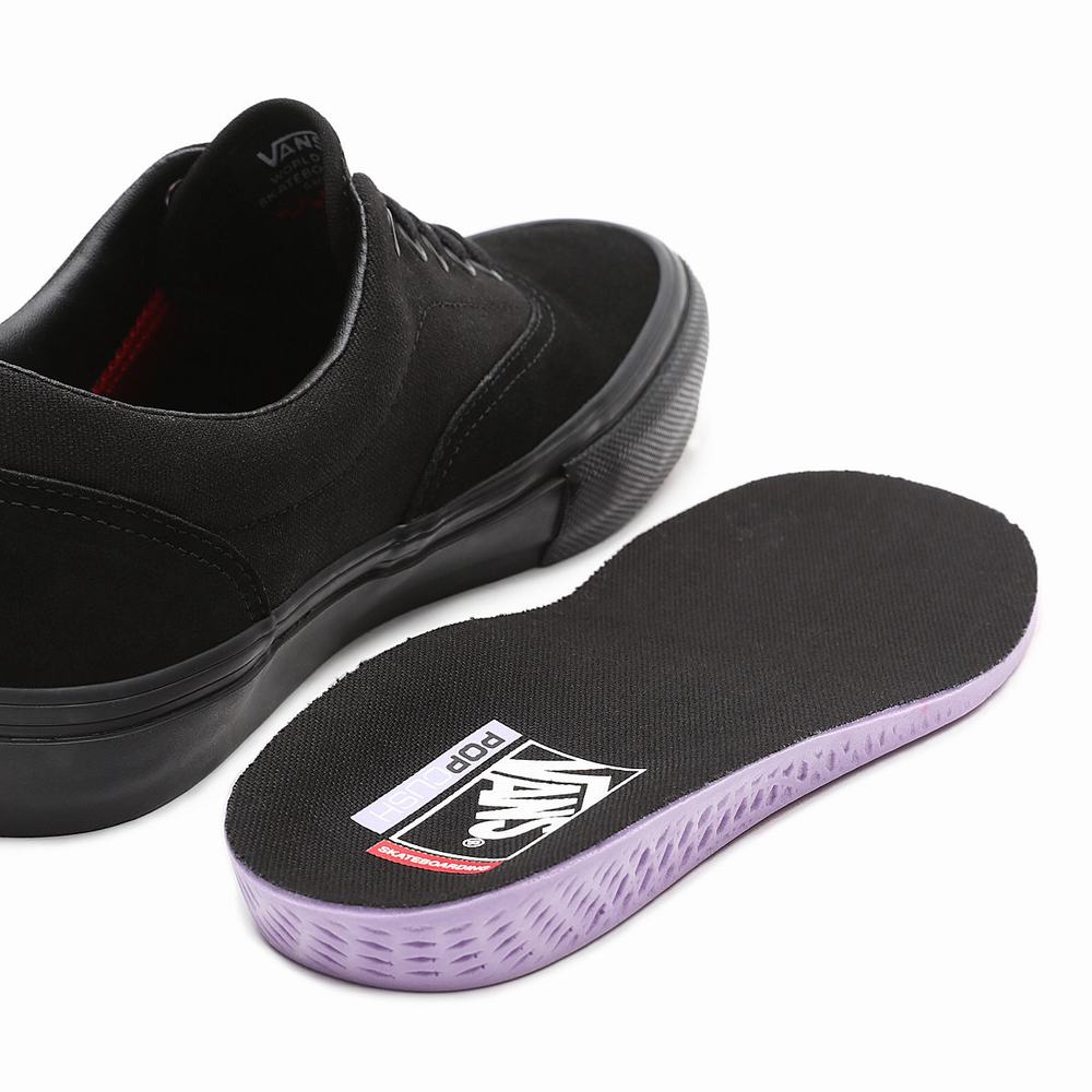 Tenis Vans Skate Era Hombre Negras | UEO389045