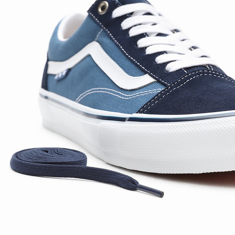 Tenis Vans Skate Old Skool Hombre Azules/Azul Marino | LPZ108267