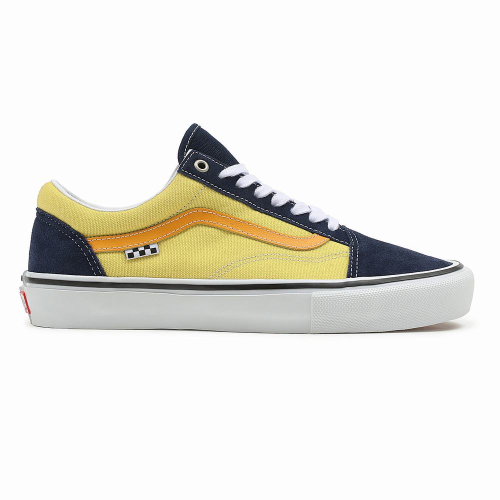 Tenis Vans Skate Old Skool Hombre Azules | WJS769218