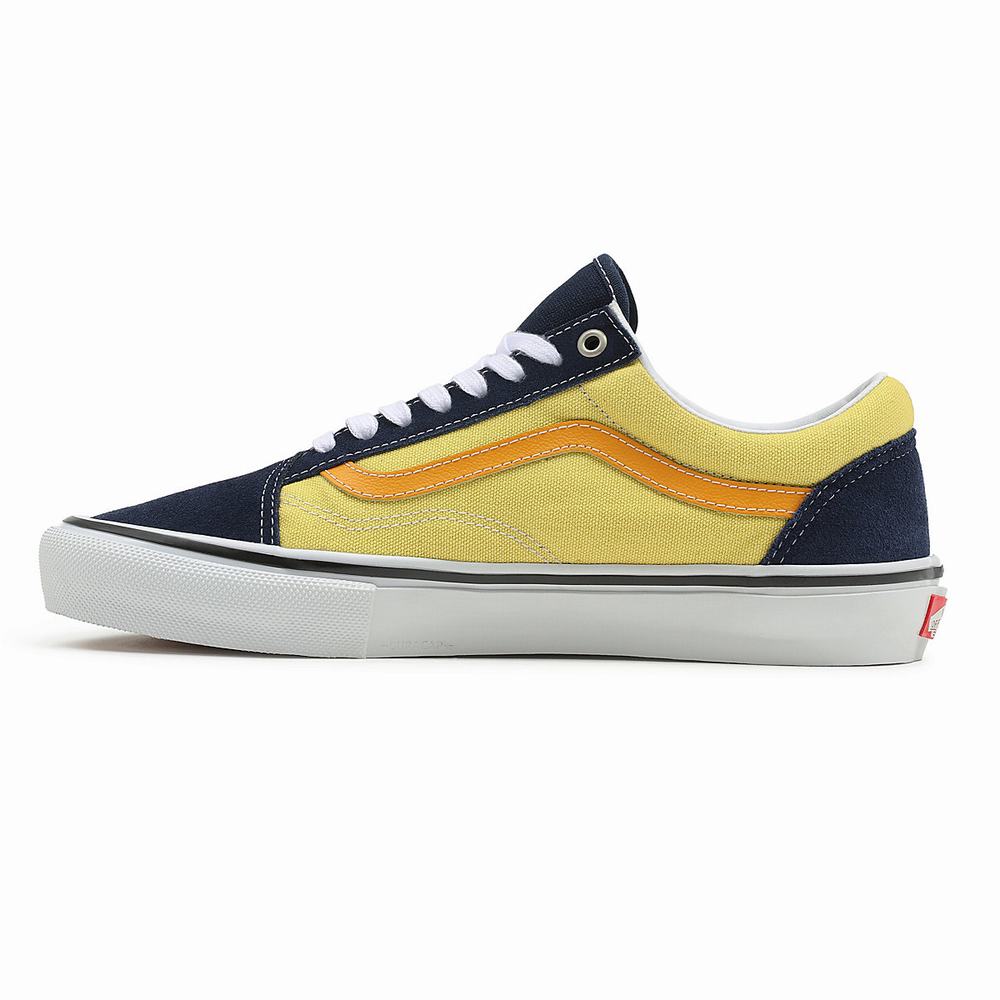 Tenis Vans Skate Old Skool Hombre Azules | WJS769218