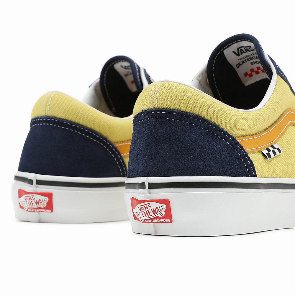 Tenis Vans Skate Old Skool Hombre Azules | WJS769218