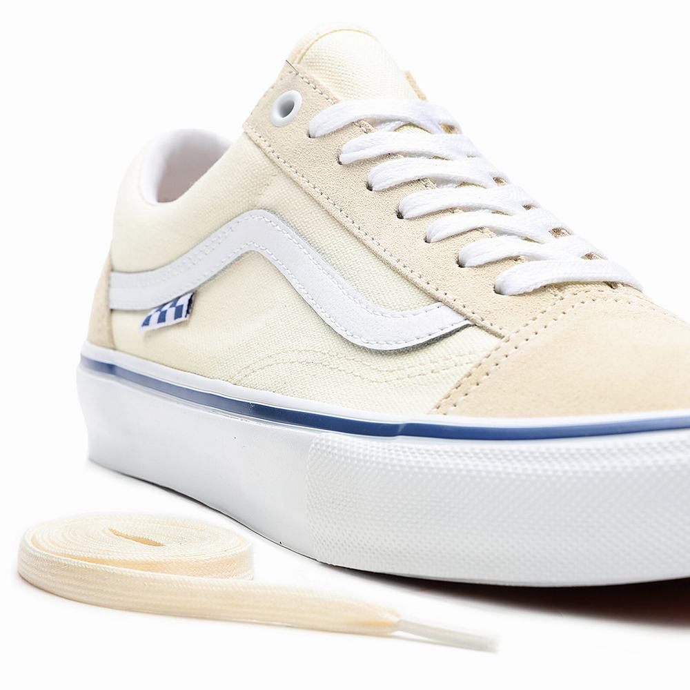 Tenis Vans Skate Old Skool Hombre Blancas | SHC653914