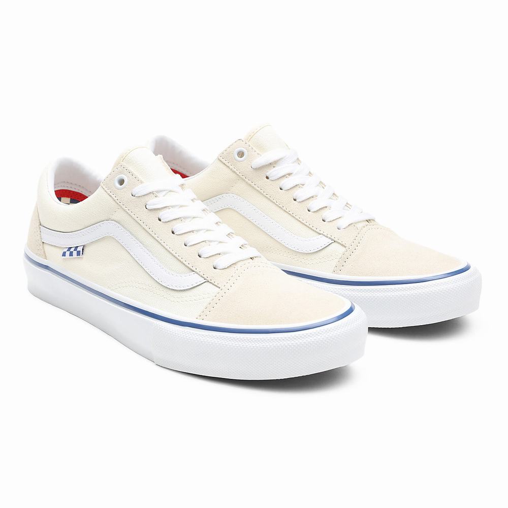 Tenis Vans Skate Old Skool Hombre Blancas | SHC653914