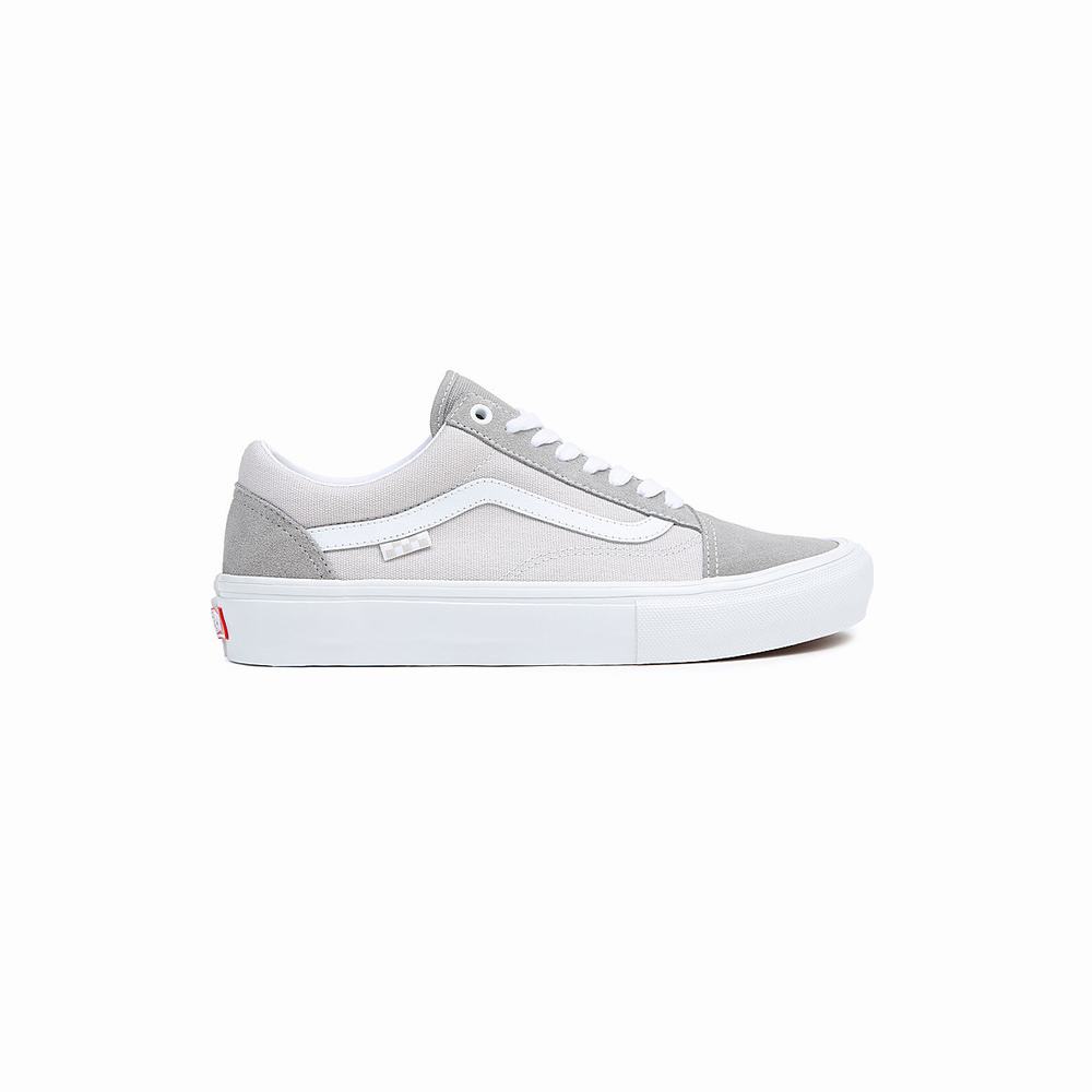 Tenis Vans Skate Old Skool Hombre Blancas | ZWI072569