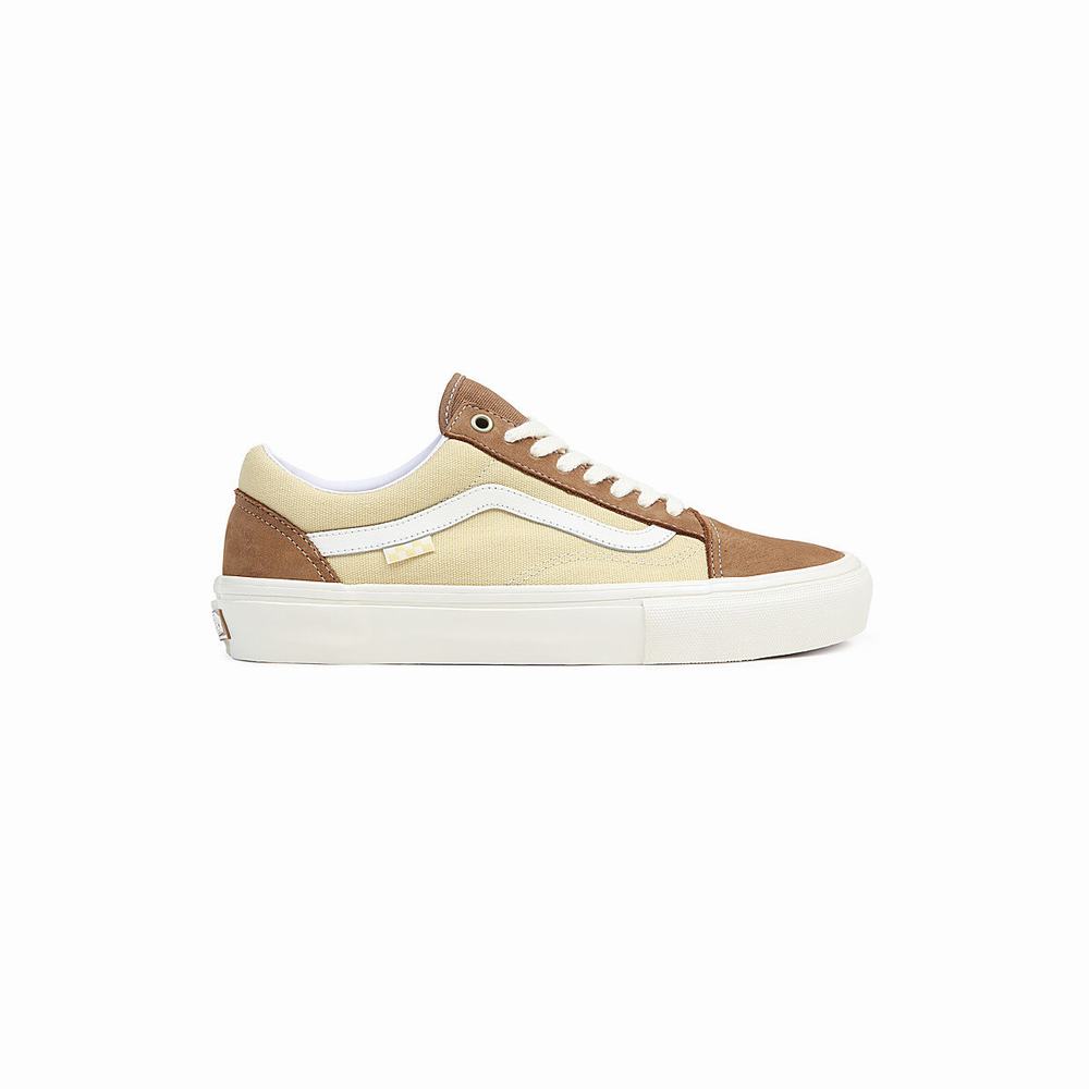 Tenis Vans Skate Old Skool Hombre Marrones | BGI678951