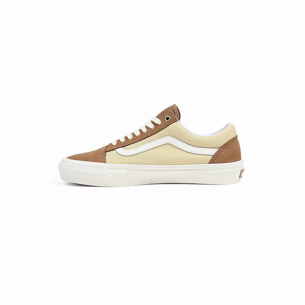 Tenis Vans Skate Old Skool Hombre Marrones | BGI678951