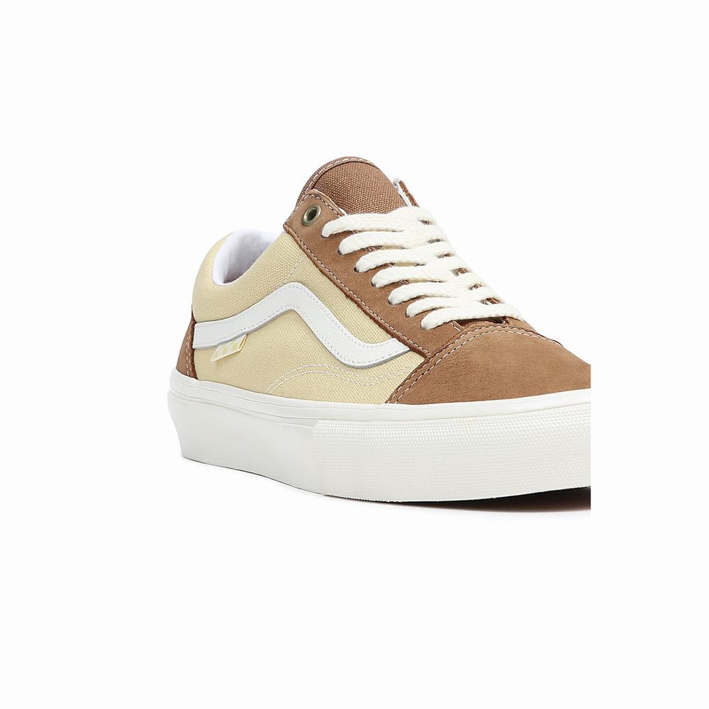 Tenis Vans Skate Old Skool Hombre Marrones | BGI678951