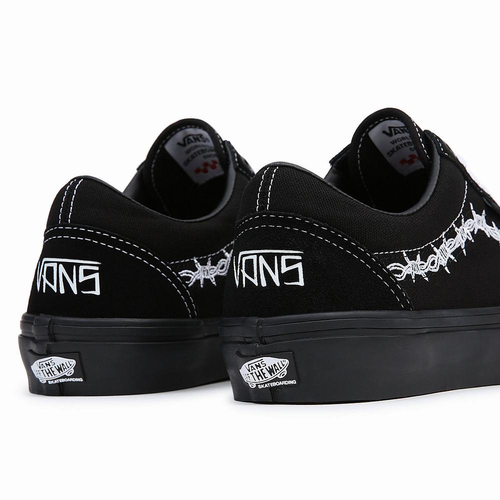 Tenis Vans Skate Old Skool Hombre Negras | GVW140273