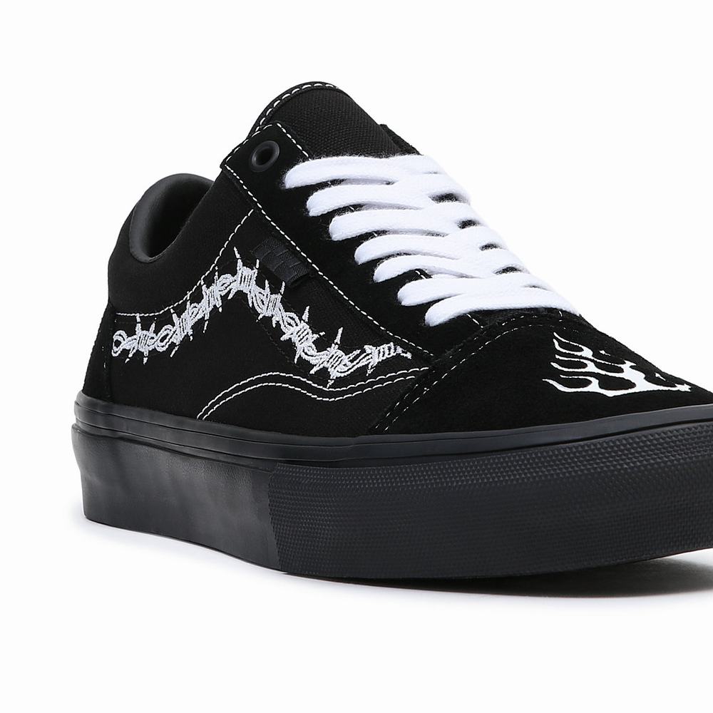 Tenis Vans Skate Old Skool Hombre Negras | GVW140273