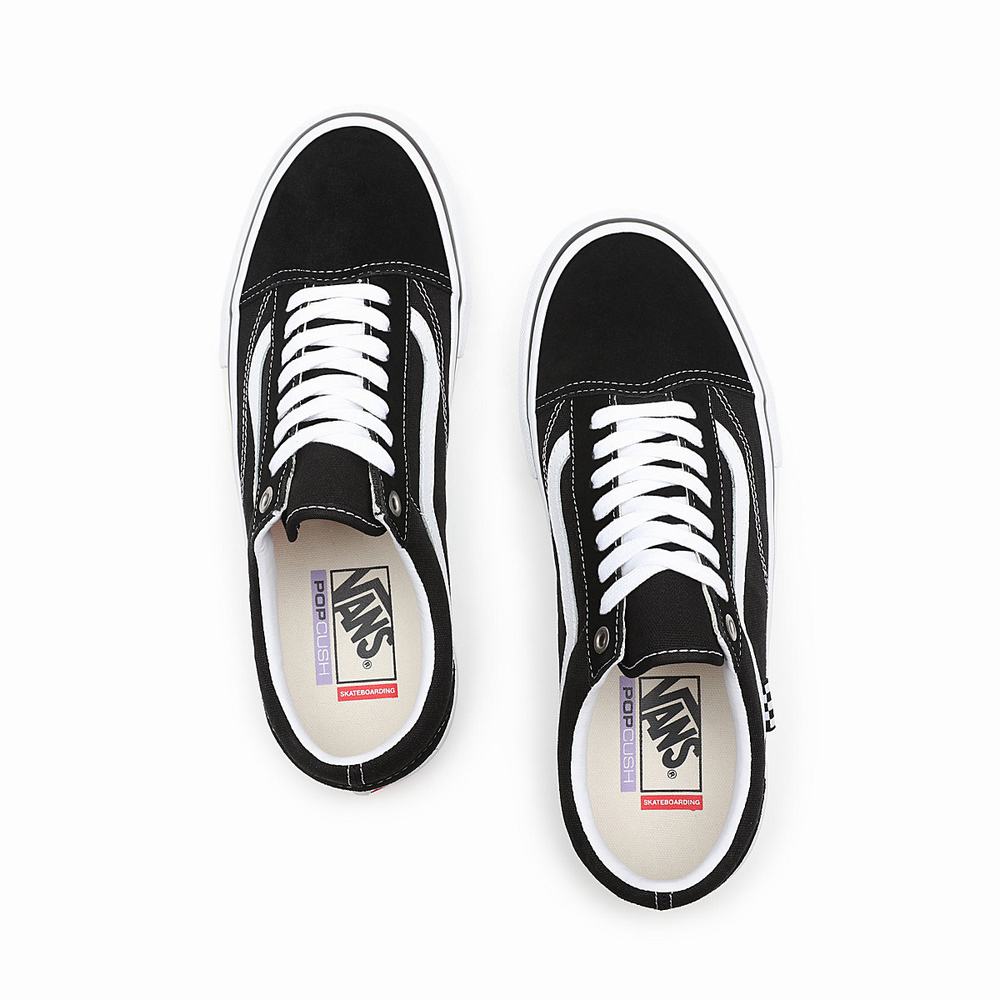 Tenis Vans Skate Old Skool Hombre Negras | JMT589721