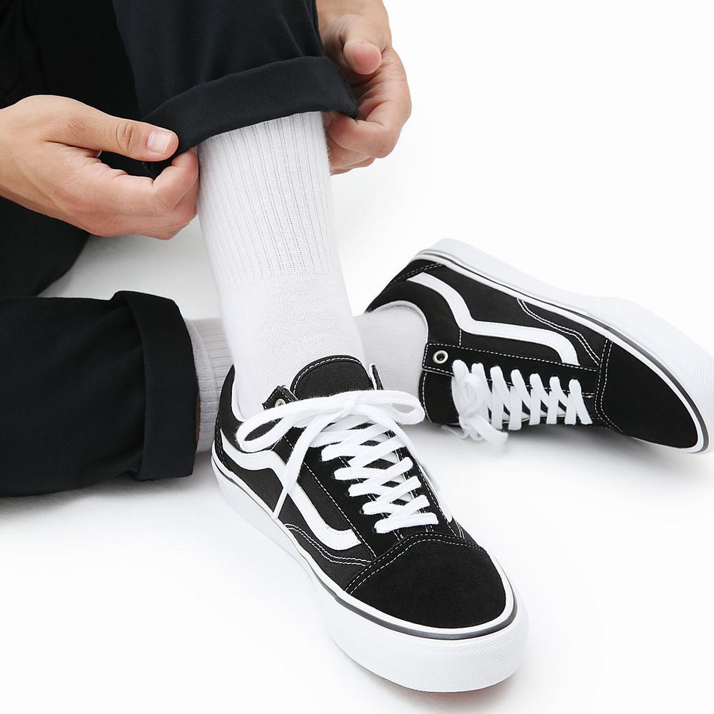 Tenis Vans Skate Old Skool Hombre Negras | JMT589721