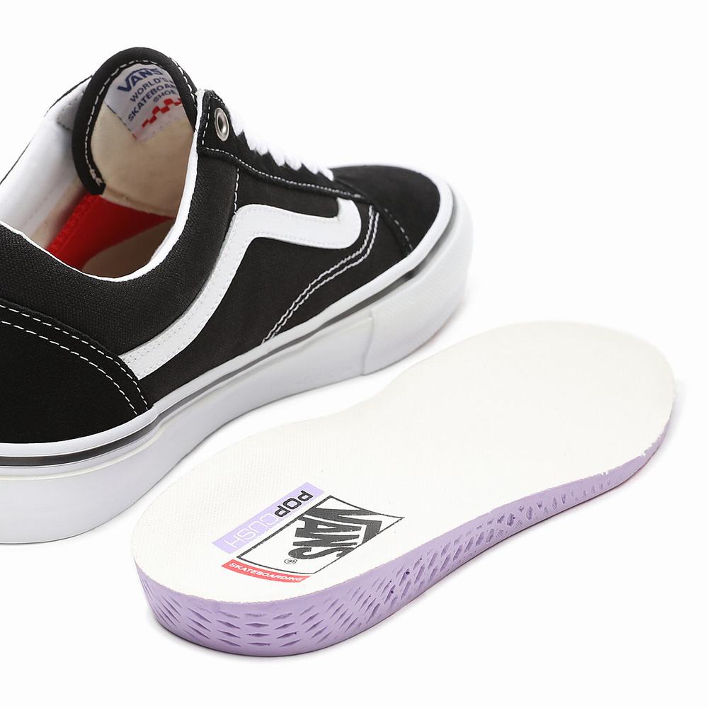 Tenis Vans Skate Old Skool Hombre Negras | JMT589721