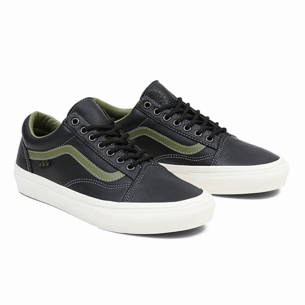 Tenis Vans Skate Old Skool Hombre Negras | MFE185324