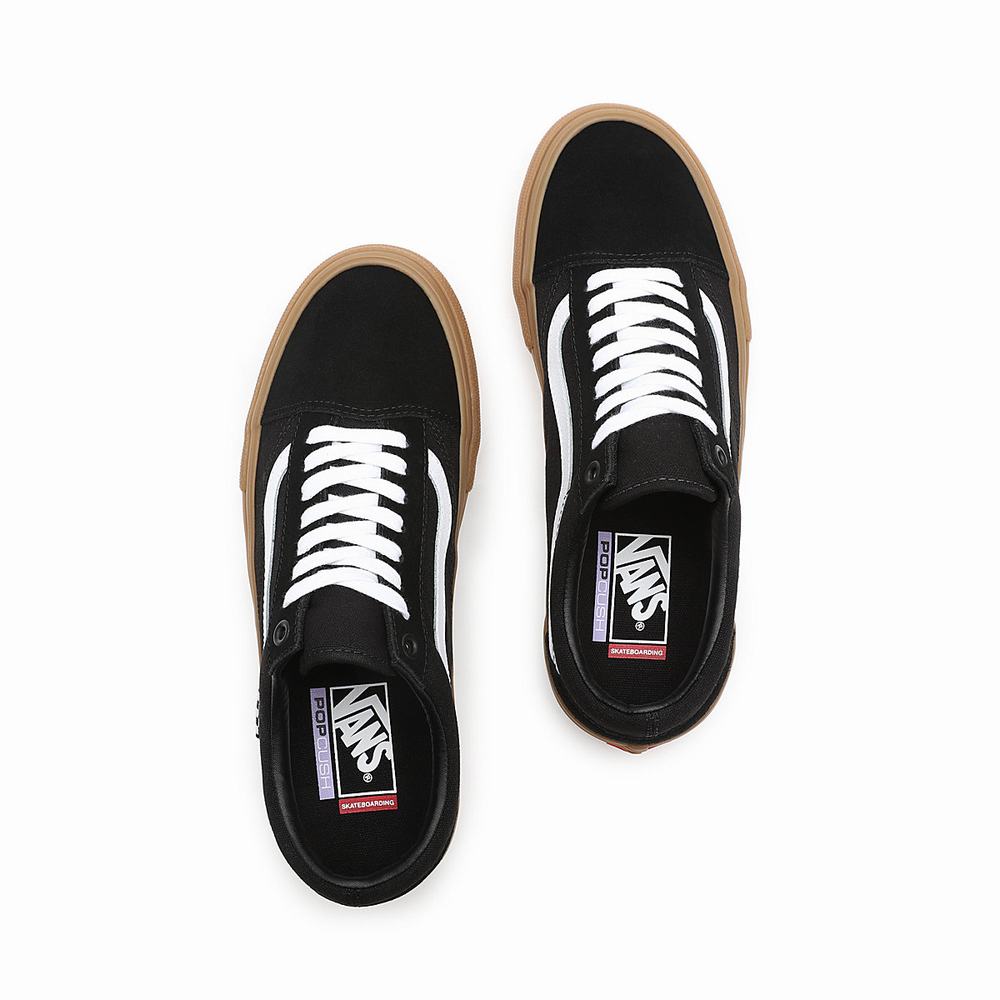 Tenis Vans Skate Old Skool Hombre Negras | NUS652893