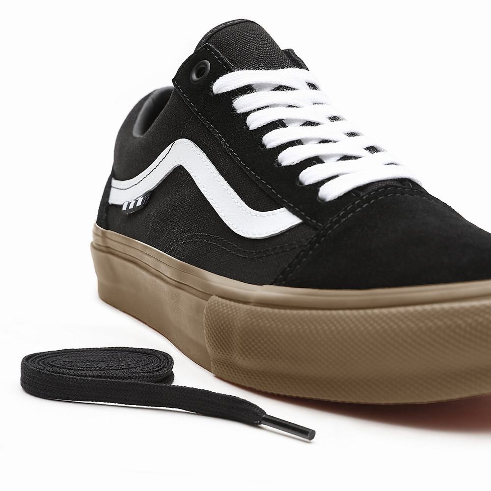 Tenis Vans Skate Old Skool Hombre Negras | NUS652893