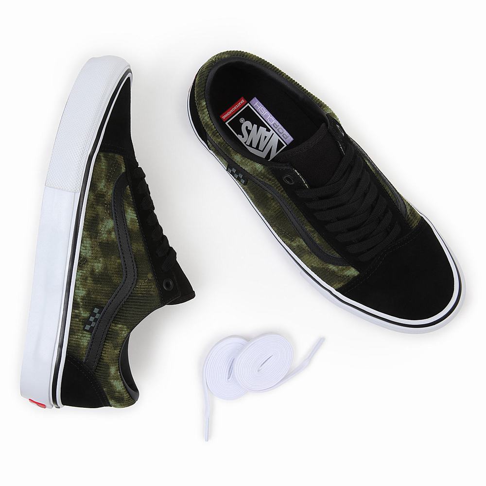 Tenis Vans Skate Old Skool Mujer Negras | NGY945167