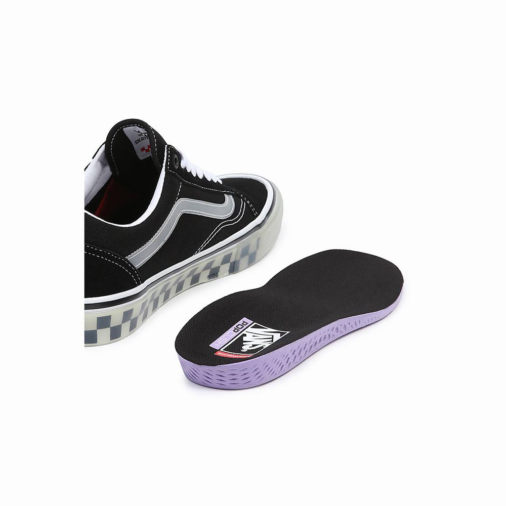 Tenis Vans Skate Old Skool Mujer Negras | XES621475