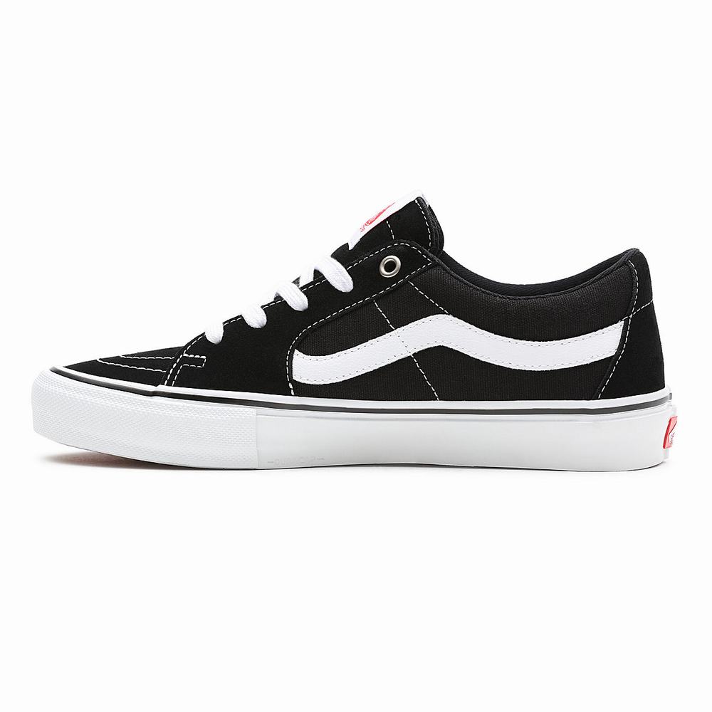 Tenis Vans Skate Sk8-Low Hombre Negras | IBW609531