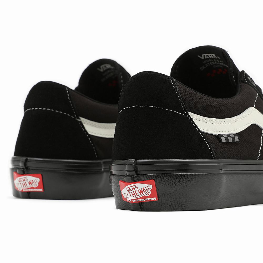 Tenis Vans Skate Sk8-Low Hombre Negras | YXQ769213