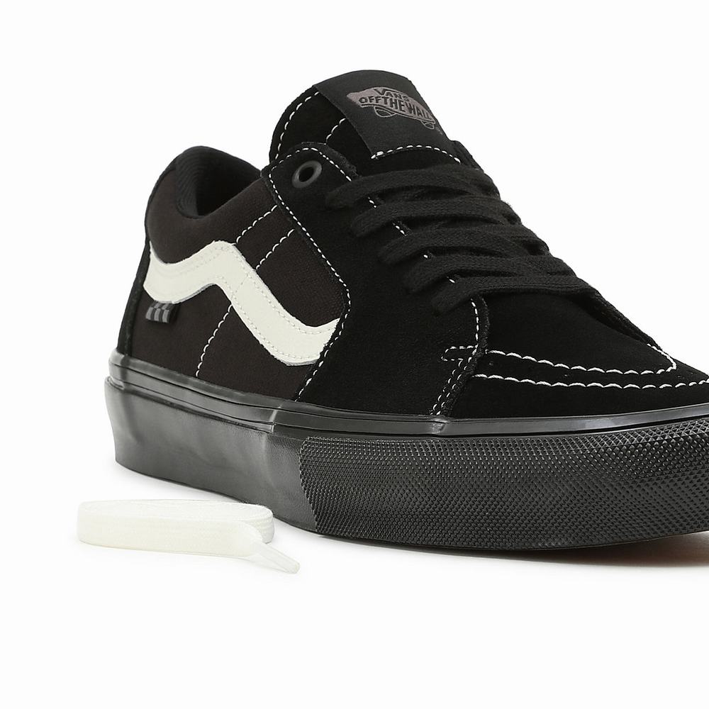 Tenis Vans Skate Sk8-Low Hombre Negras | YXQ769213