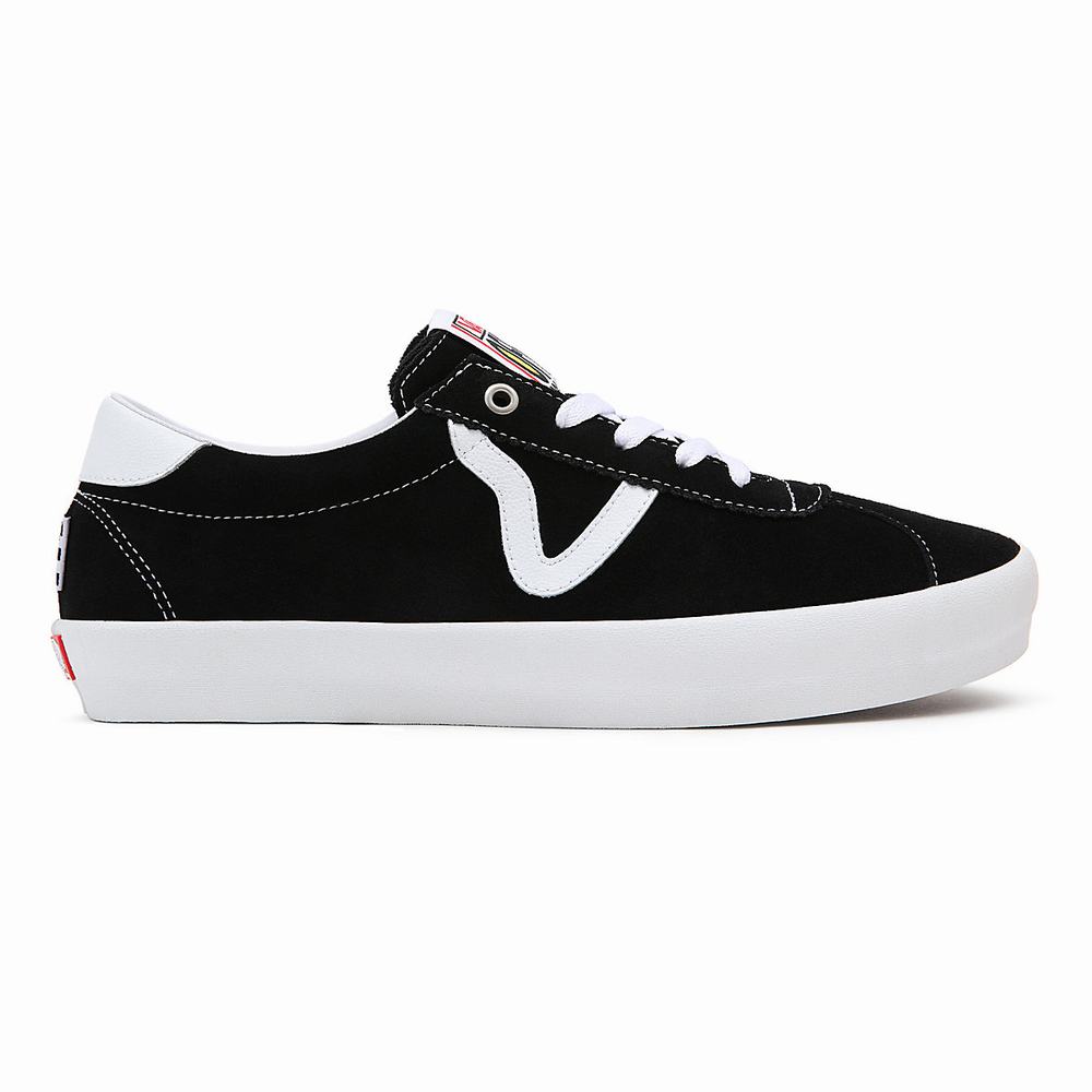 Tenis Vans Skate Sport Hombre Negras | WPR195476