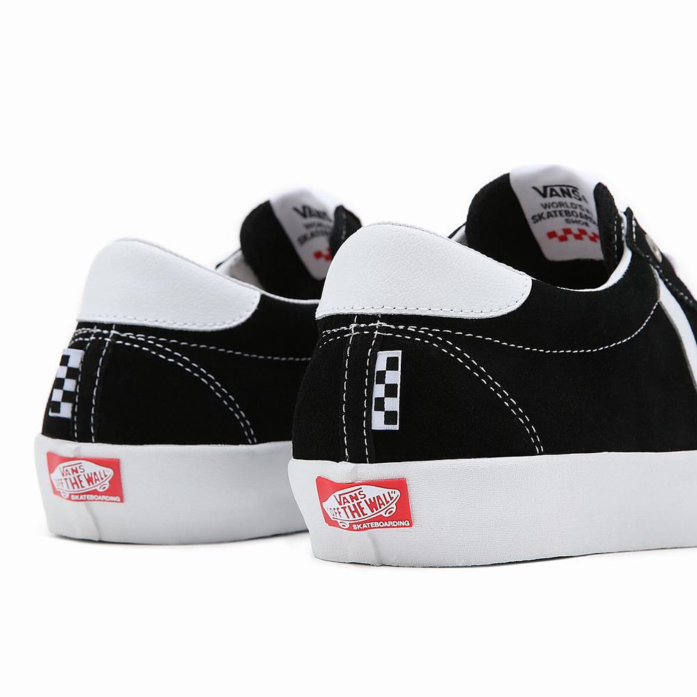 Tenis Vans Skate Sport Hombre Negras | WPR195476