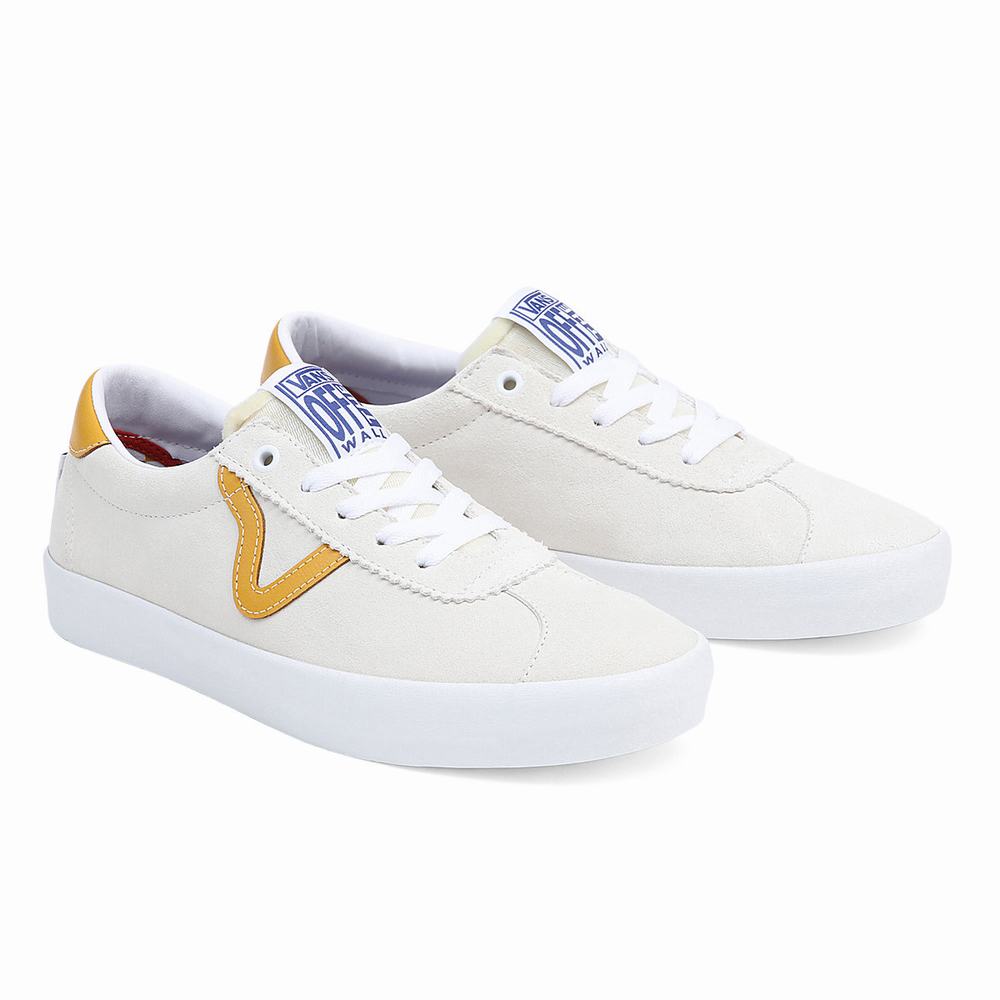 Tenis Vans Skate Sport Mujer Blancas | LCZ197584